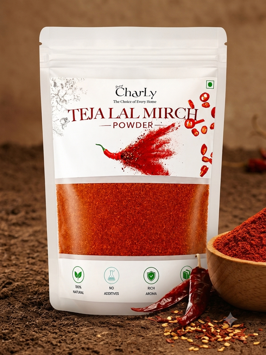 Teja Lal Mirch-P 100g — 100 g — spices pack from House of Charly