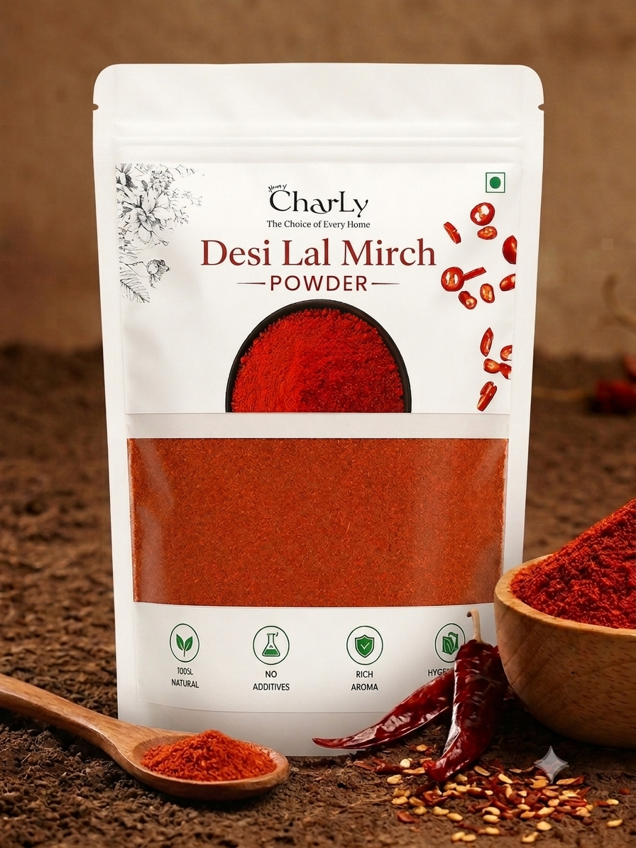 Desi Lal Mirch-P 50g — 50 g — spices pack from House of Charly